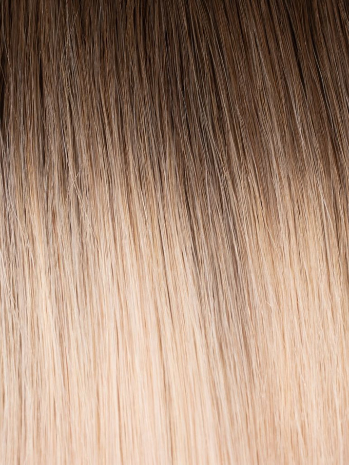  Bellami Keratin Tip Walnut Brown/Ash Blonde #3/60 Rooted 