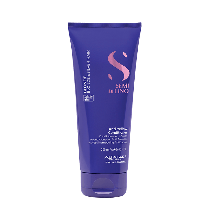 Alfaparf Semi Di Lino Blonde Anti-Yellow Conditioner 200mL 
