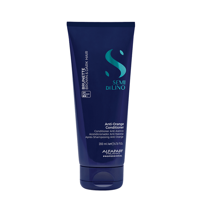 Alfaparf Semi Di Lino Brunette Anti-Orange Conditioner 200mL 
