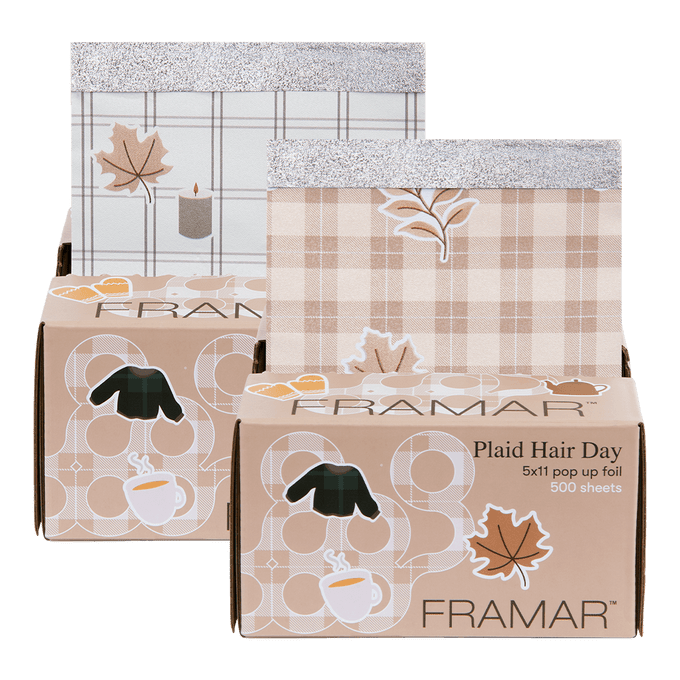  Framar 5x11 Pop-Up Foils Plaid Hair Day 