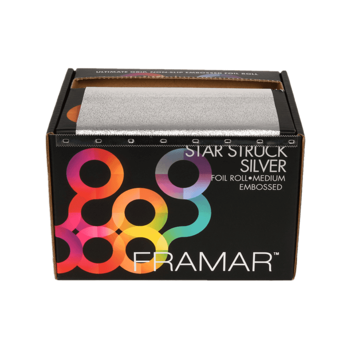  Framar Roll Foil - Medium Embossed - Silver (320ft) 
