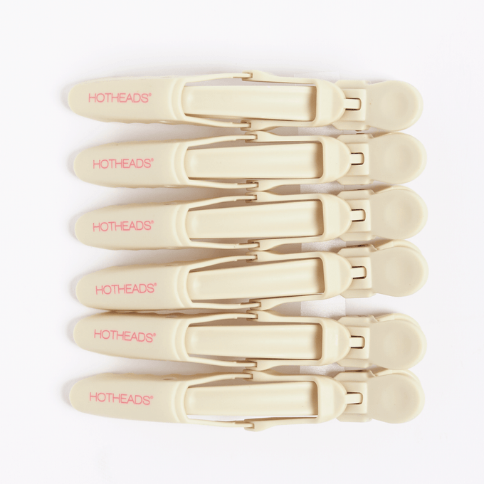  Hotheads Hair Clips - 6 pack 
