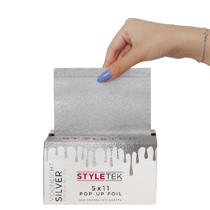 StyleTek Pop-Up Foil 5" x 11" - Moonlight Silver