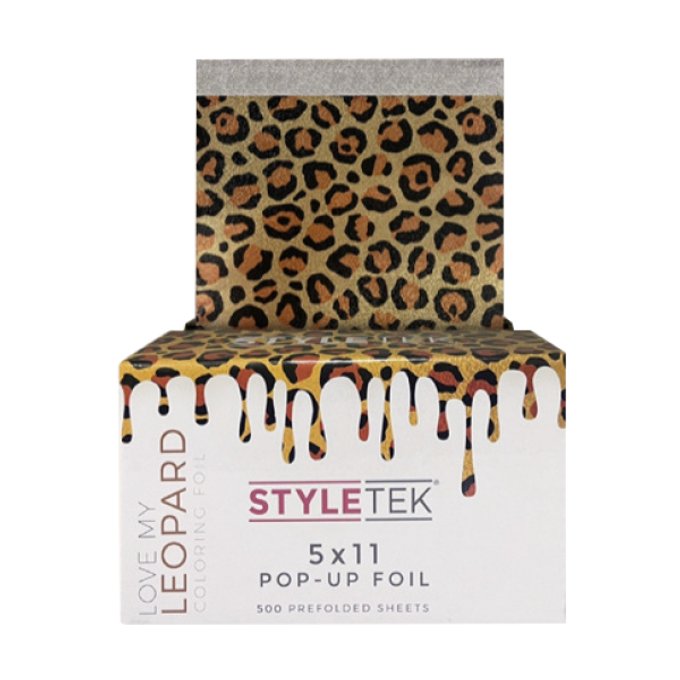 Other Brands StyleTek 5 x 11 Pop-Up Foil - Gold Leopard